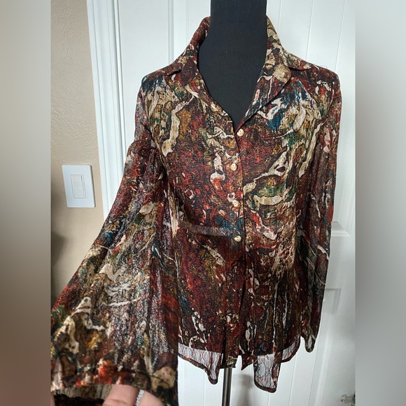 FDJ women fall color blouse - Picture 5 of 7